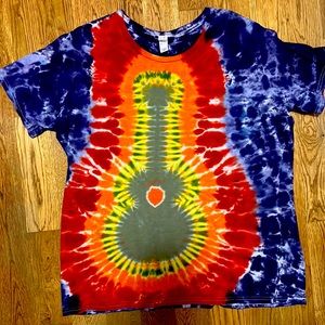 Womens Tie Dye T Shirt Size X Large (New)